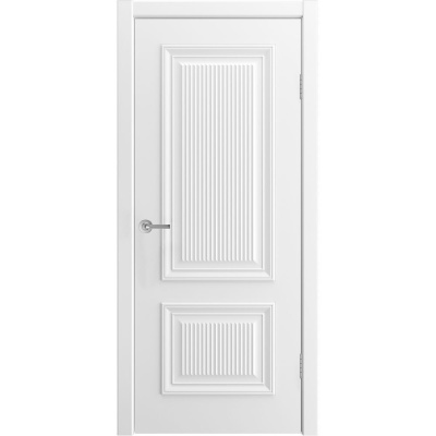 Дверь межкомнатная Парма 2 В2 Эмаль Белая ширина 600мм